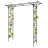 Thorold 81.1" W x 16.1" D x 85" H D Iron Arbor