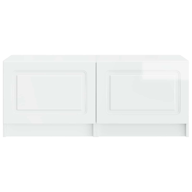 TV Stand for TVs up to 43", High Gloss White