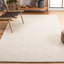 Tapis en laine et jute Woodmansee-1645445040