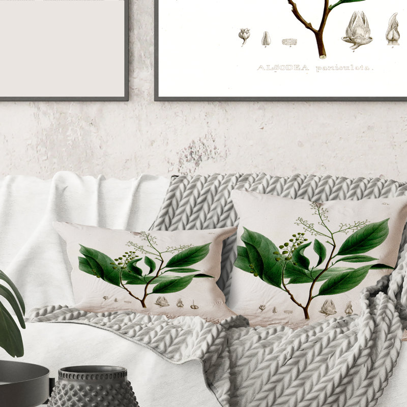 Floral Throw Pillow