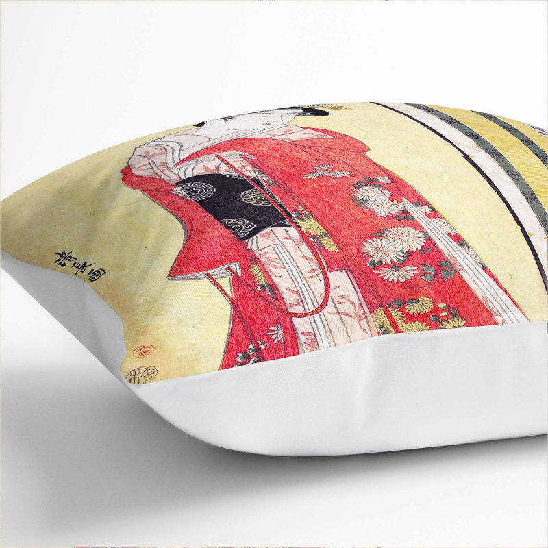 Square Throw Cushion, White, 55 x 55 cm