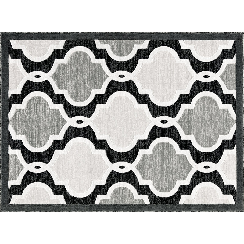 Tapis noir Clare, Rectangle 2 pi x 3 pi
