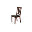 Table de salle à manger 4X Chaises d'appoint 1X Banc 6Pcs Ensemble de salle à manger Finition noyer Mobilier de salle à manger Style transitionnel