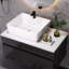 Petit meuble-lavabo flottant avec lavabo