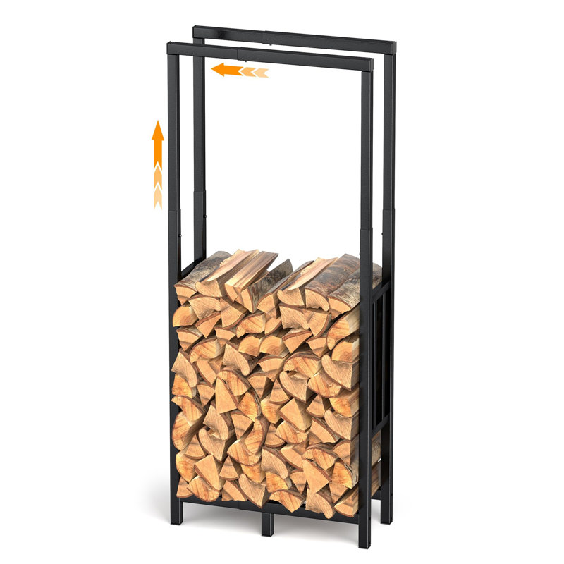 75cm W Metal Log Rack