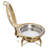 6.34Qt Stainless Steel Gold Round Chafing Dish Buffet Set