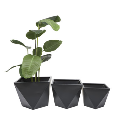 Esma Metal Planter - Set of 3