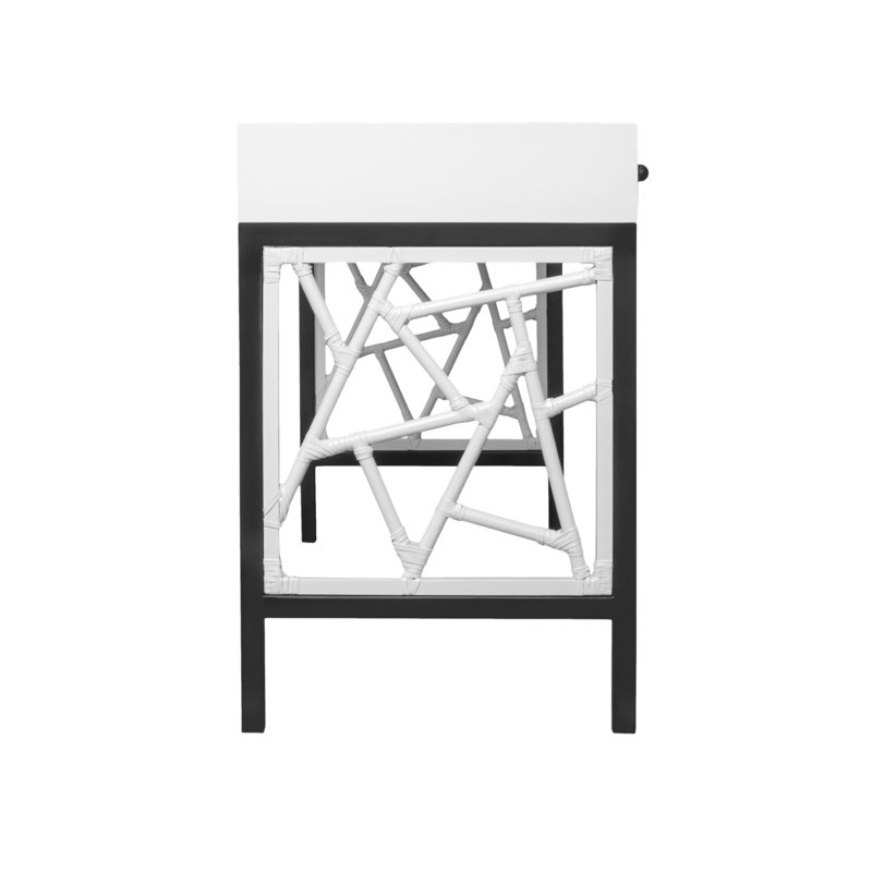 Tiffany Writing Desk, White