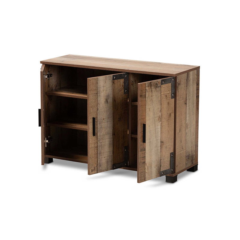Aidan 12 Pair Shoe Storage Cabinet