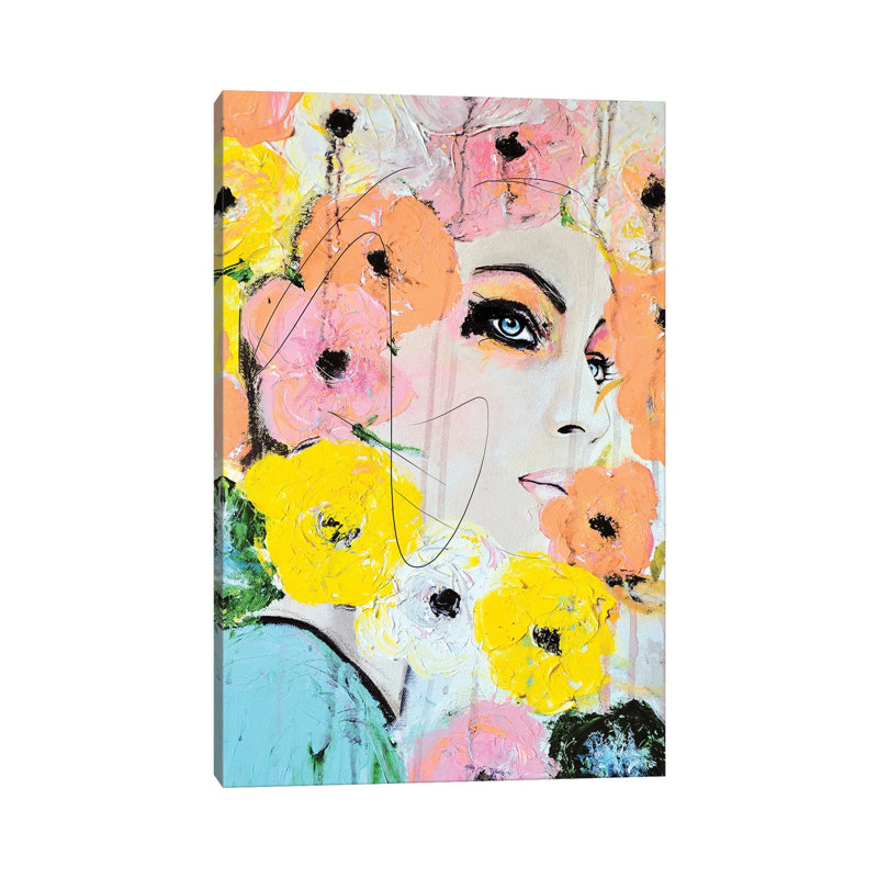 Collide 1 Piece Wall Art on Canvas, 66.04 cm H x 45.72 cm W x 1.91 cm D, Wrapped Canvas