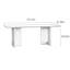 Table de salle à manger rectangulaire French French-106563908