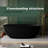 Hudson 67'' Freestanding Soaking Solid Surface Bathtub