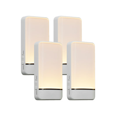 LED Motion Sensor Night Light 4-Pack