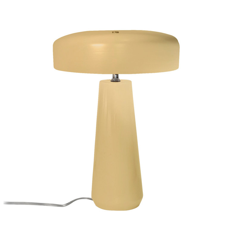 Hardacre Ceramic Table Lamp, Muted Yellow