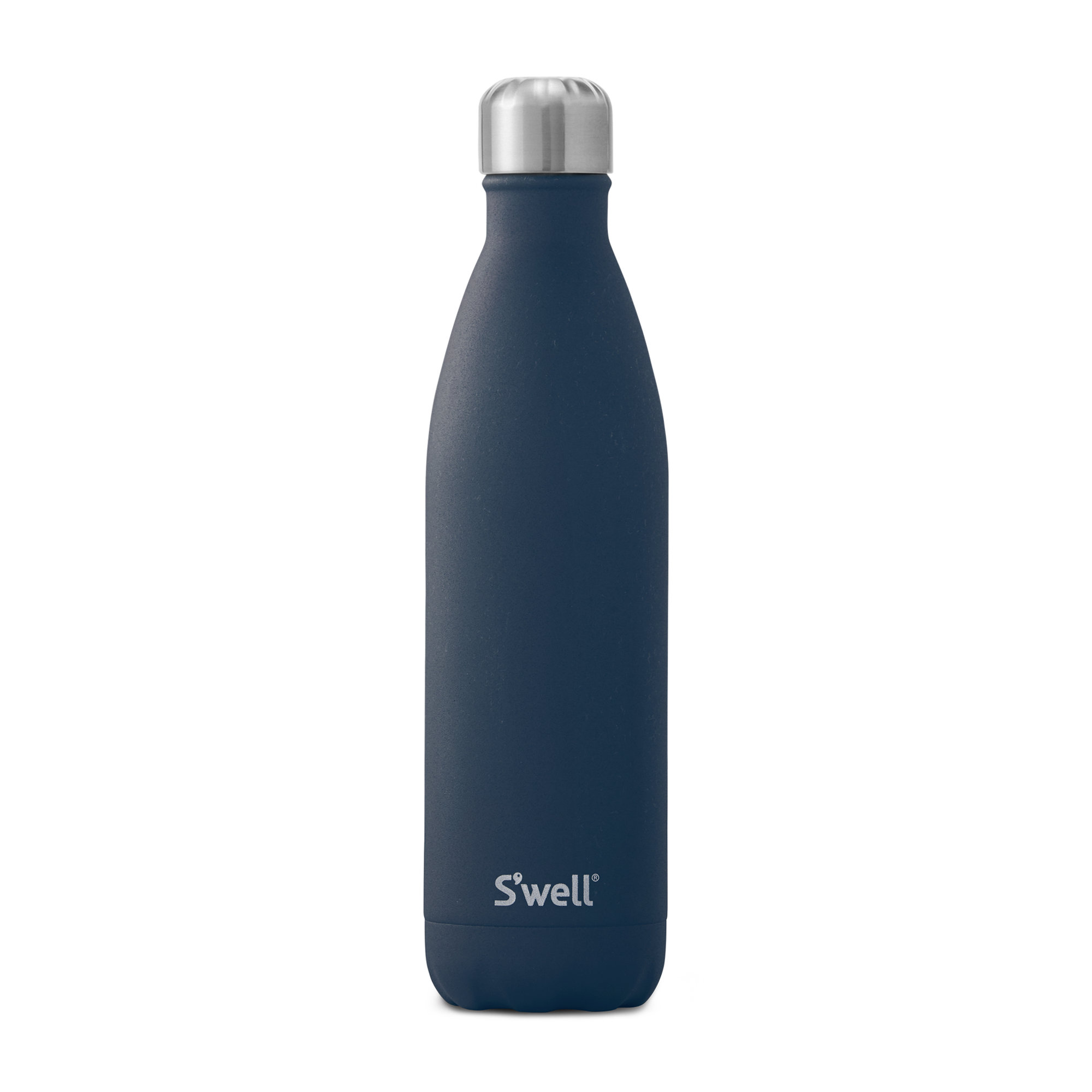 S'well Stainless Steel Triple-Layered Vacuum-Insulated Water Bottle, Azurite, 25.oz