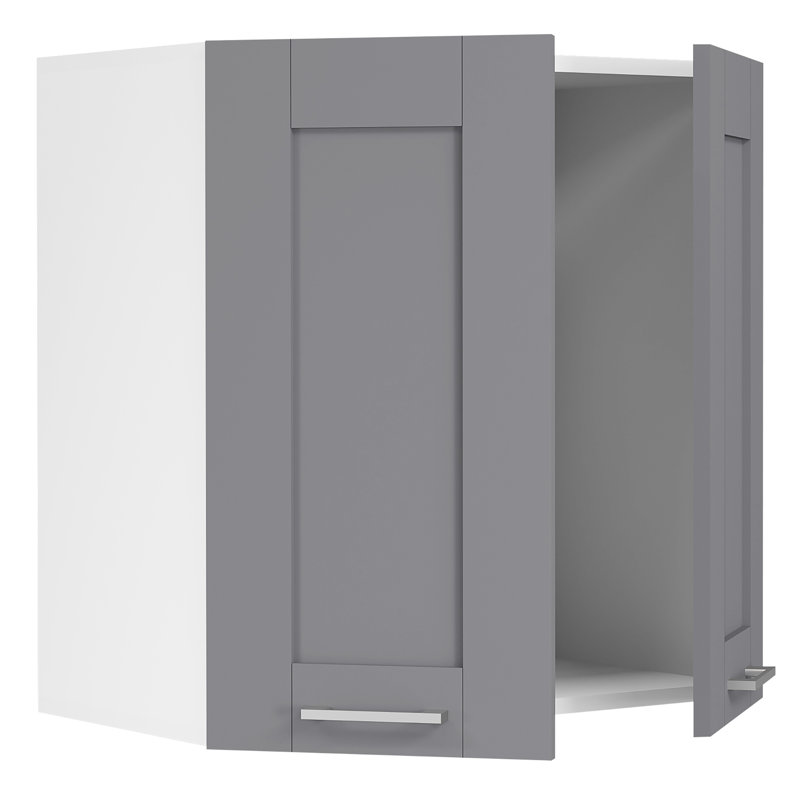 Colura 60cm Wall Mounted Cabinet, Black