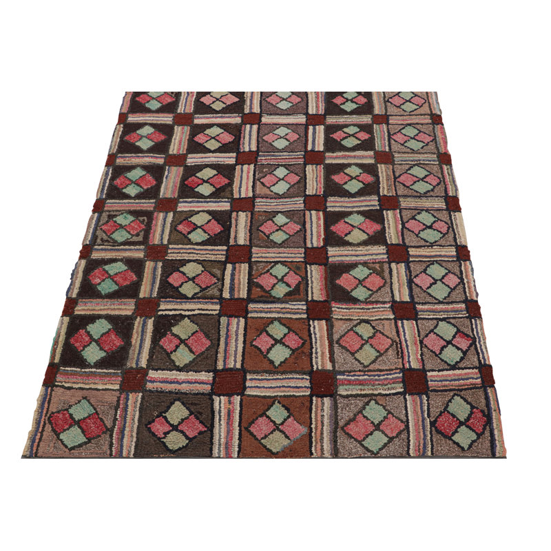One-of-a-Kind Rectangle 3’3”x4’5” Area Rug