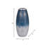 Vase décoratif en verre et aluminium Patoma Modern-86748950-86748951