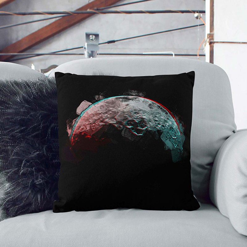 Square Throw Cushion, 40cm H x 40cm W x 15cm D