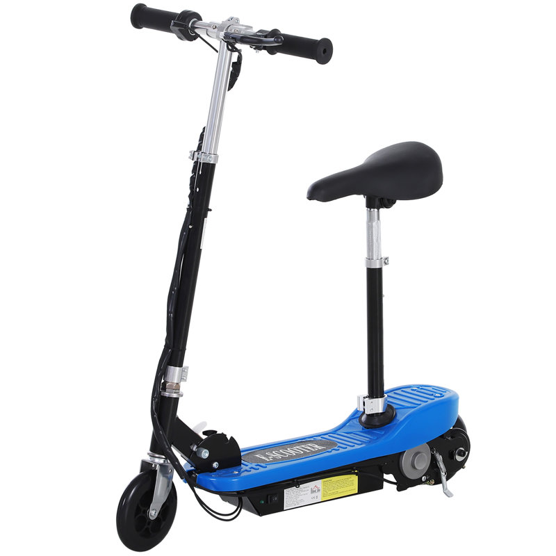 HOMCOM Electric Scooter for Kids Foldable Ride on 120W Motor