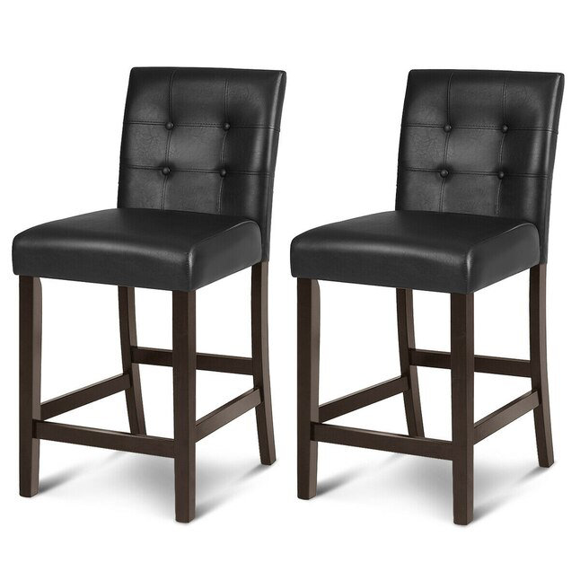 Jonno 25'' Counter Stool, Black, Black