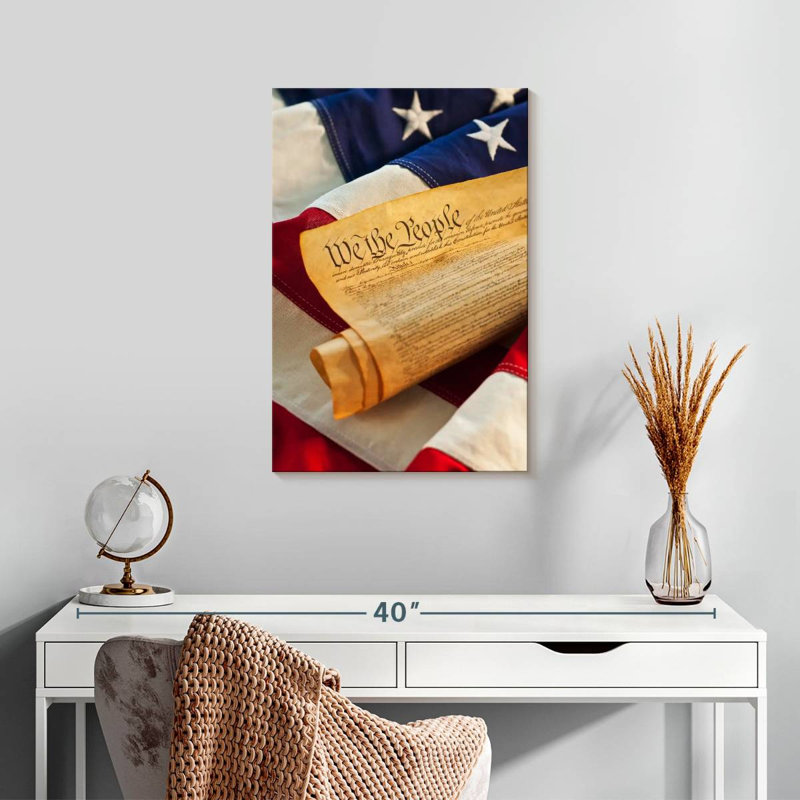 Keiri American Flag Preamble, 24" H x 16" W