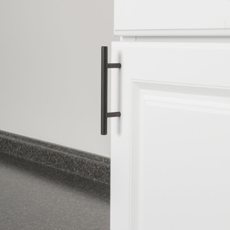 Oil Rubbed Bronze Bar Cabinet Pulls with Mounting Hardware, 10-Pack