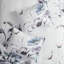 Édredon 8 pièces en coton bleu grand - style Shabby Chic avec détails floraux, comprend 1 édredon, 2 taies décoratives européennes, 3 coussins décoratifs, jupe de lit, articles de literie lavables à la machine-130164534-130164537