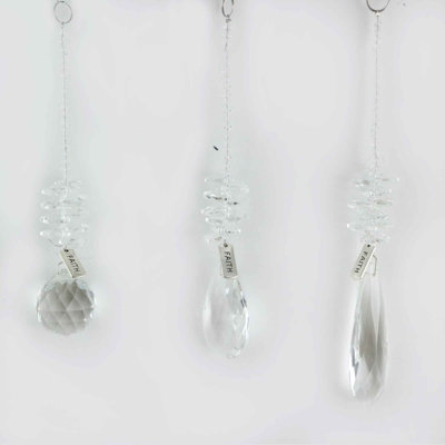 8.26'' Crystal Holiday Shaped Ornament