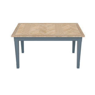 Signature Blue Oak Dining Table