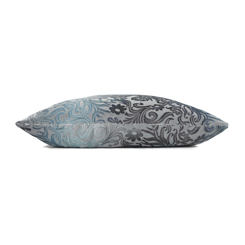 Prospect Park Square Velvet Pillow Cover & Insert, 18" x 18", Dusk