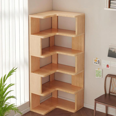 15.75" Pine wood high-end Modern Minimalist Luxury display stand for antique items,Book Cabinet Storage Bookcase Storage Cabinets For Living Room, Bedroom, Home Office