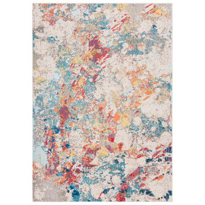 Caternia Performance Abstract Rug