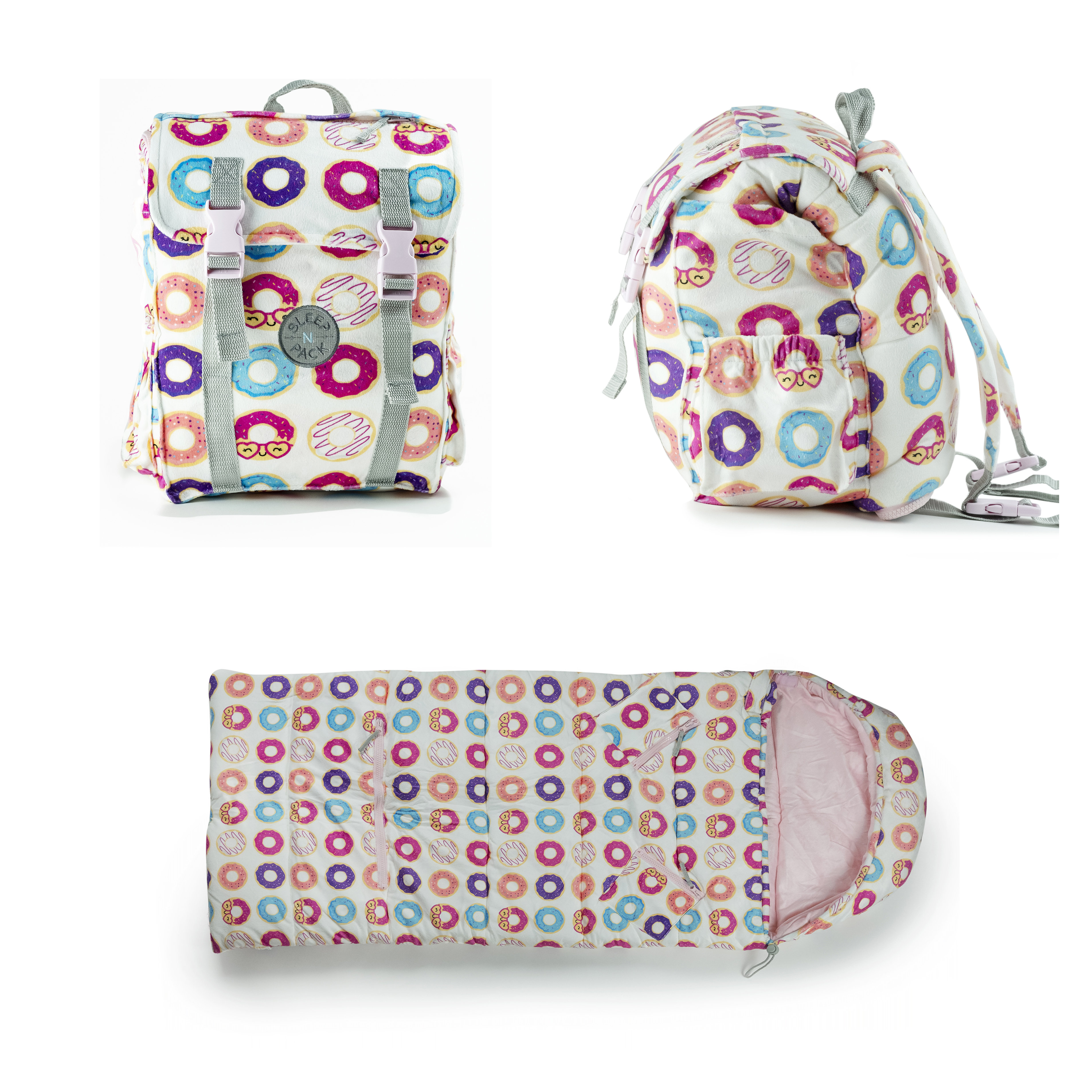 Mimish Sleep-N-Pack, 50 F Packable Kid's Sleeping Bag
