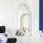 Omari Glass Arch Mirror