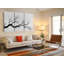 «Triptych Canvas Wall Art - Minimalist Tree Branch Triptych Wall Art Set», impression sur toile 3 pièces faite à la main aux États-Unis, motif de fleur noire intemporelle, reproduction de peinture-577104731