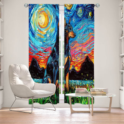 Room Darkening Curtain Pair