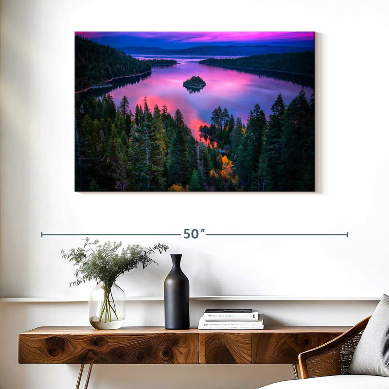 Alvord Lake Tahoe, Sierra Nevada, H 26 po x l 39 po