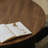 Wabi-sabi style round coffee table