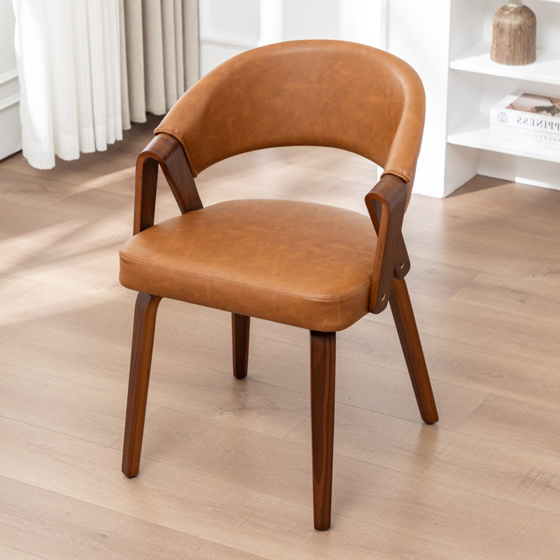 Chaise rembourrée Ayala, Brown
