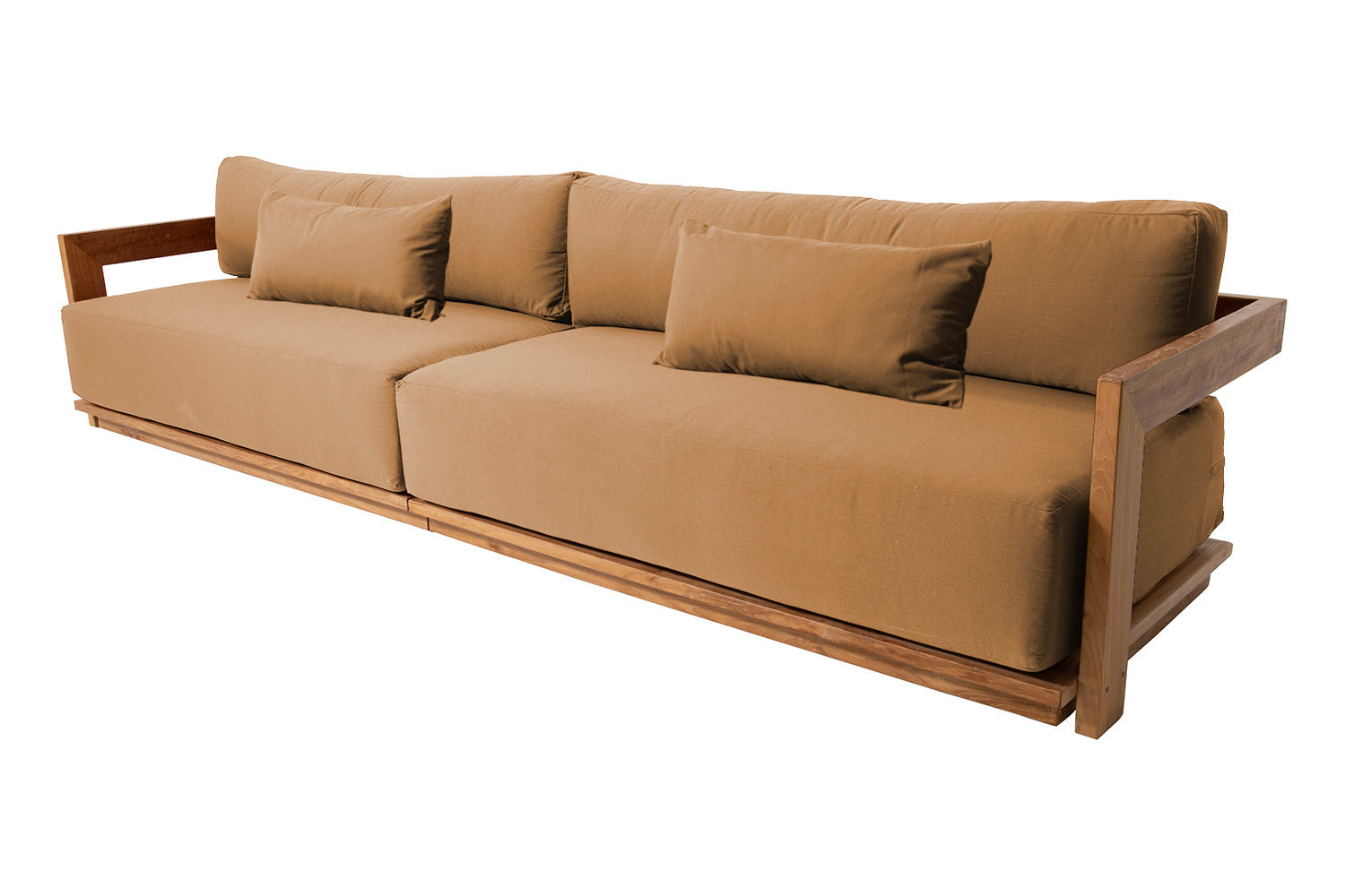 Varenna 119" Sunbrella® Patio Sofa, Camel