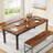 Lamekia Metal Base Dining Table-568334066-559635826