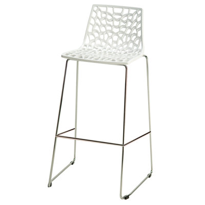 Counter Stool with Metal Frame
