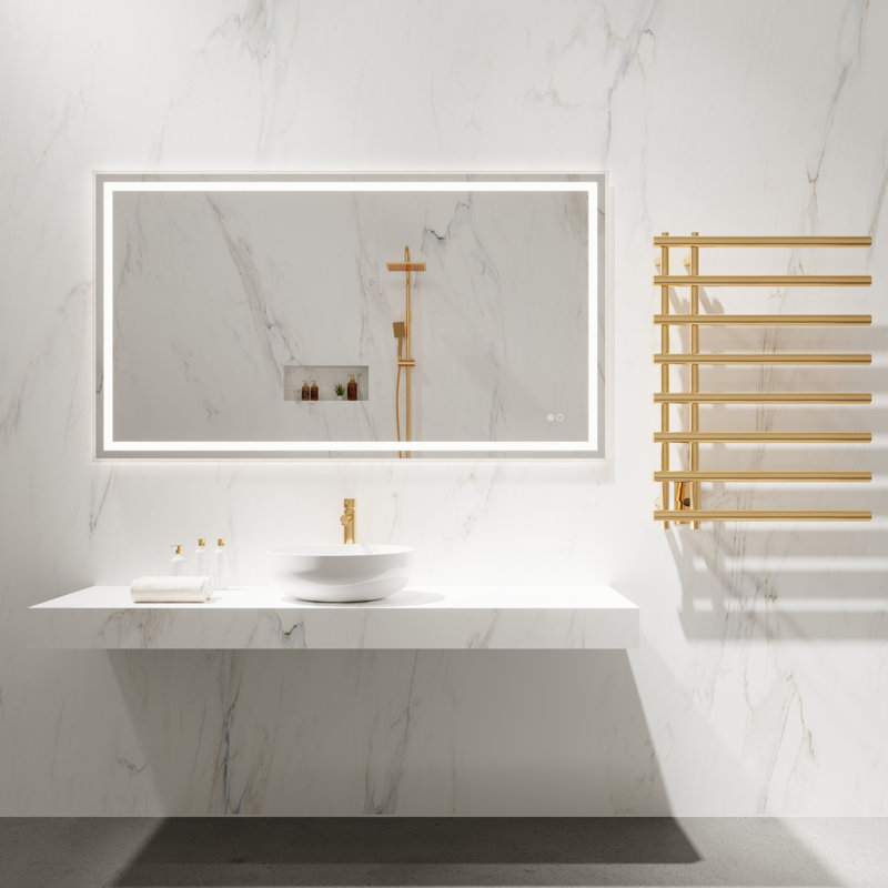 Jazeer Rectangle Wall Mirror, 32" x 60"