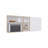 Wall Cabinet, 2 Doors, 4 Shelves