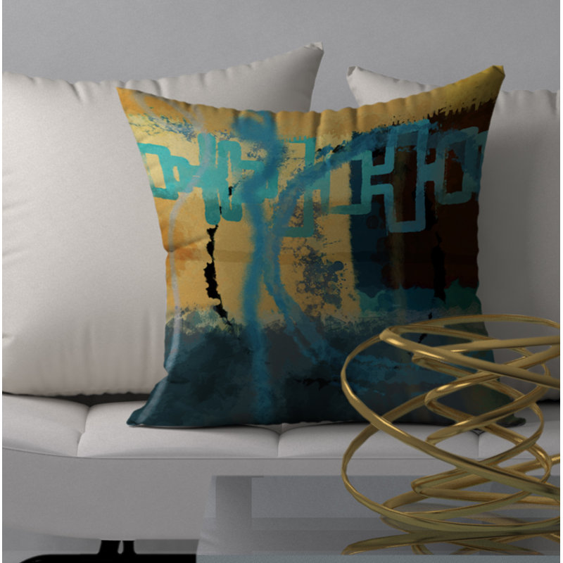 Reversible Throw Pillow, 20" x 20"