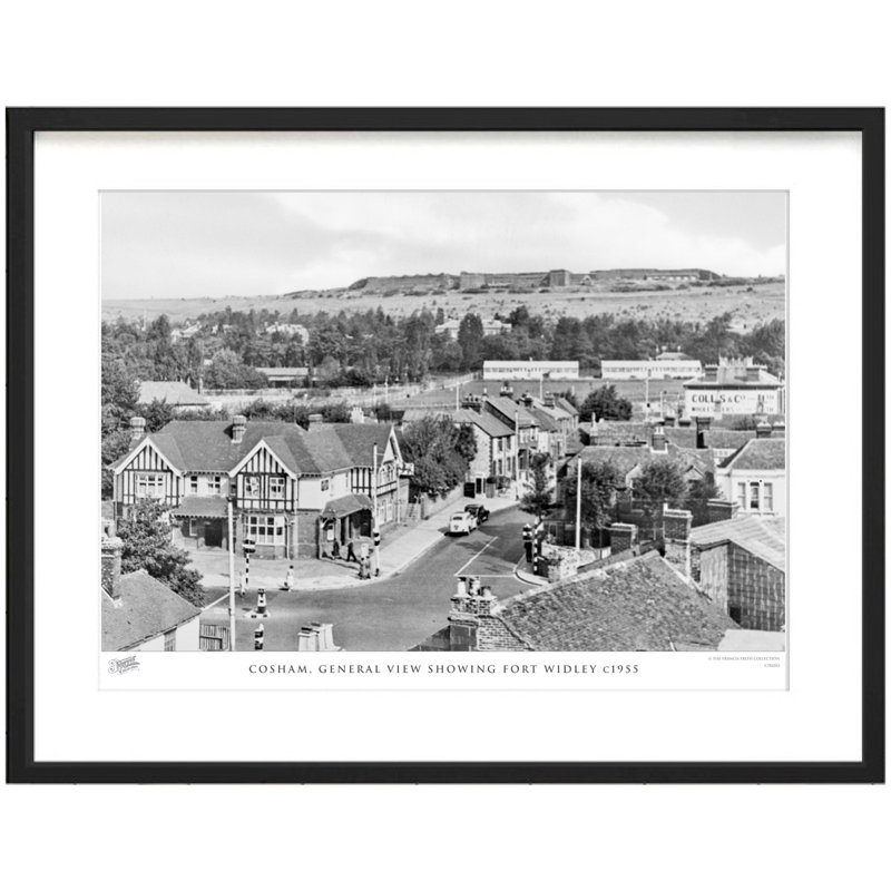Gloucester, Cathedral South 1923 by Francis Frith - Single Picture Frame Print, 40cm H x 50cm W x 2.3cm D