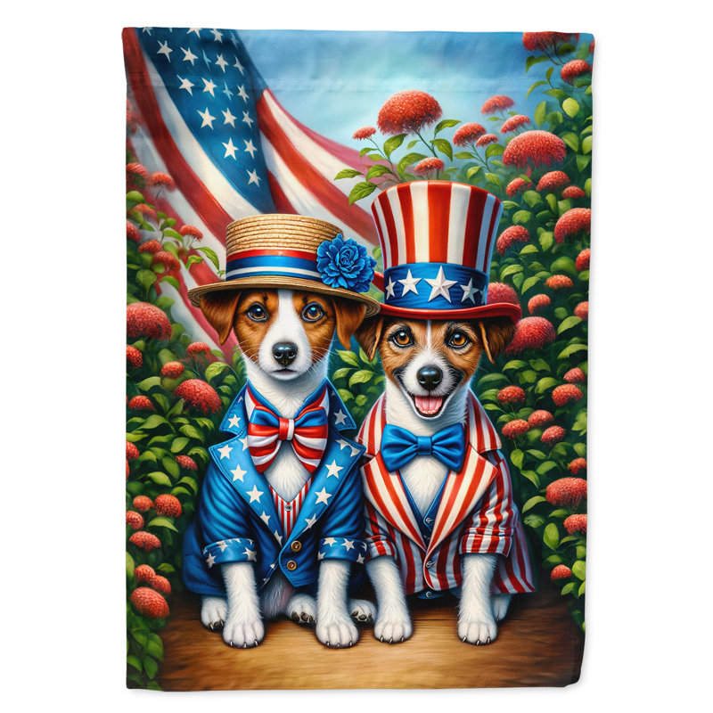 Drapeau «All American House», Jack Russell terrier