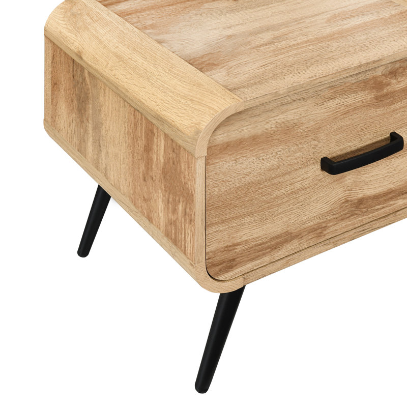 Table de bout / table d'appoint 1 tiroir Baulch
