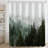 Irmhilde Abstract Shower Curtain with Hooks Included